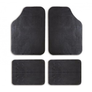 SERIE TAPPETI UNIVERSALI GOMMA 4PEZZI