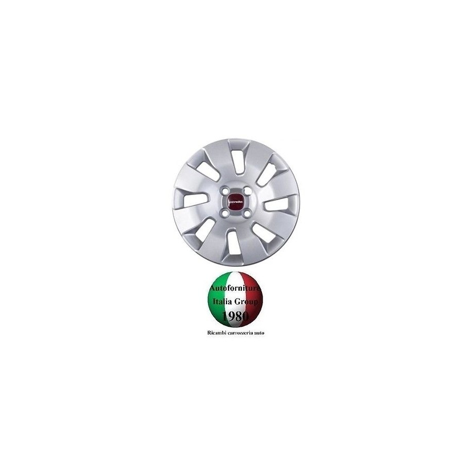 COPRICERCHIO PANDA POP 12-- 14'' LOGO ROSSO