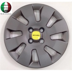 COPRICERCHI PANDA YOUNG 12-- 14''BRUNITA LOGO GIAL