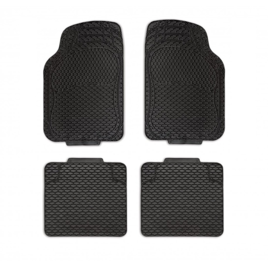 SERIE TAPPETI UNIVERSALI IN GOMMA 4 PEZZI ALBATROS