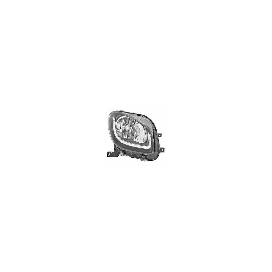 PROIET DX SMART FORTWO 14-- HIGH LINE LED CURVO