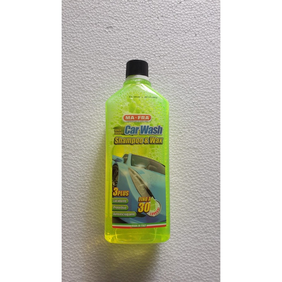 SHAMPOO E CERA AUTO CARWASH MAFRA GIALLO 1L