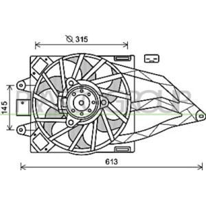 VENTOLA RAFFREDDAMENTO MOTORE PANDA NPWER 06--