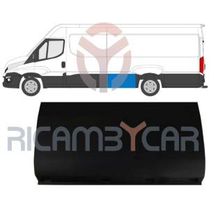 MODANATURA PARAFANGO POSTERIORE SX PARTE ANTERIORE IVECO DAILY 06-- NR