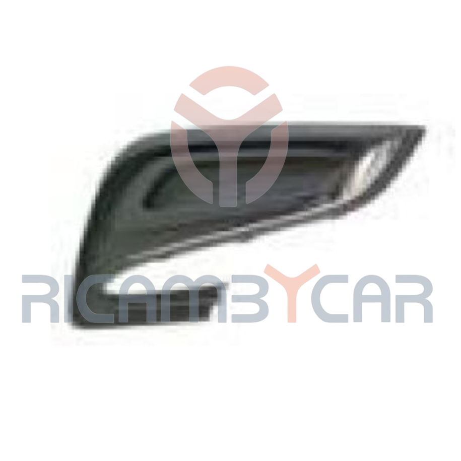 GRIGLIA PARAURTI ANTERIORE DX OPELETTRICO MOKKA X 16-- NERO  S/FEN