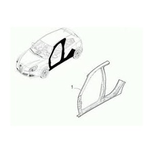 VANO PORTA SX PARTE CENTRALE ALF GIULIETTA 10--